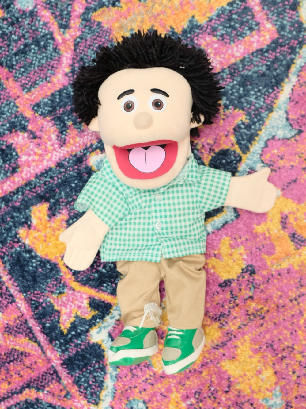 Kenny Peach Boy hand puppet